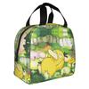 Custom P-Psyducks Insulated Lunch Bag for School Office Cartoon Leakproof Thermal Cooler Lunch Box Men Women