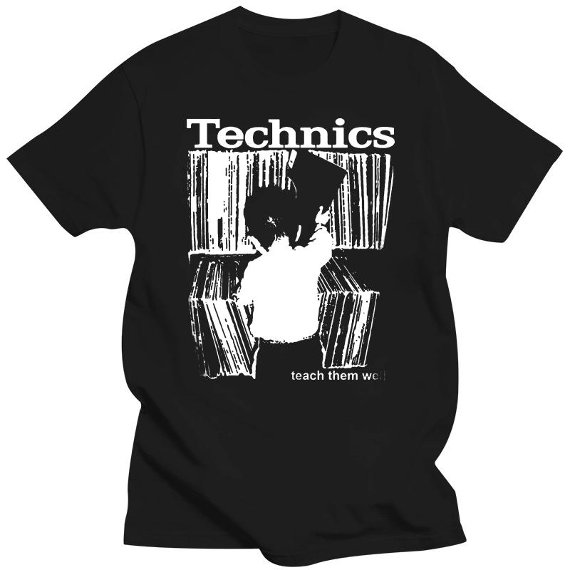 Футболка TECHNICS Kid Teach Them Well винил DJ ВСЕ РАЗМЕРЫ унисекс WoUnisex унисекс новая модная футболка