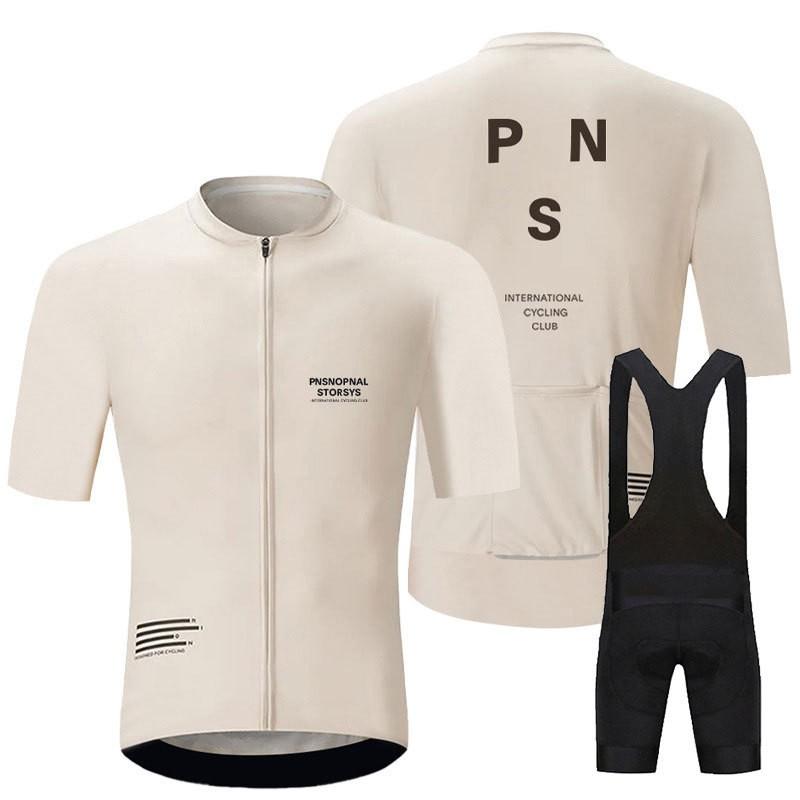 Mens Cycling Bib Shorts Set Short Sleeve Jersey Mountain Road Bike Trail MTB Quick Dry Sportwear Kids Adults