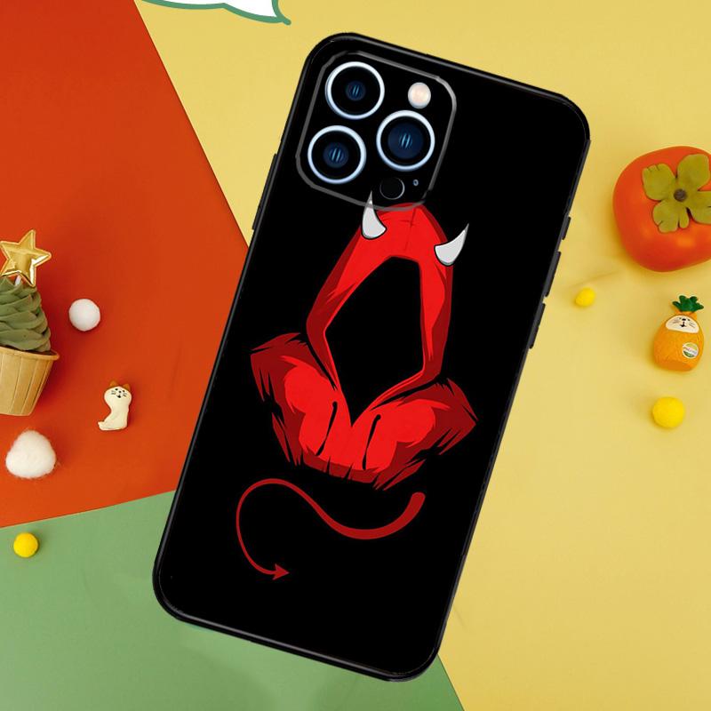 Чехол для телефона в стиле аниме «Злой плохой парень» для iPhone 17 Pro Max 16 15 13 12 11 14 Pro Max Plus 12 13 Mini 16e 17 Air Cover