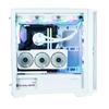 ZALMAN Z10 DUO WHITE 120mm Mid Tower ATX PC Case with 4 ARGB GPU Vertical and RGB Controller CS8759 Fans, Unit,