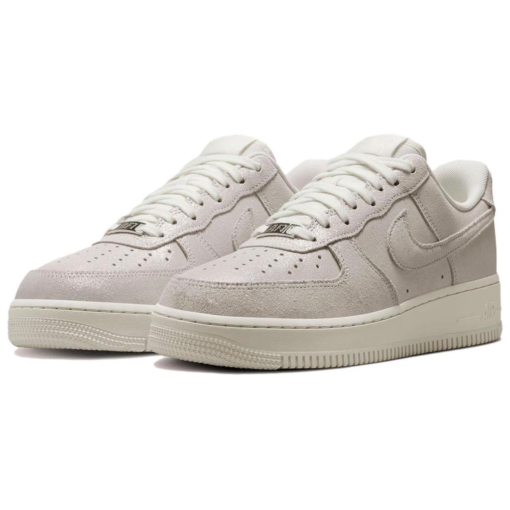 Nike Air Force 1 Low '07 Se Sail Glittery Suede Women's Sneakers HQ3499-100