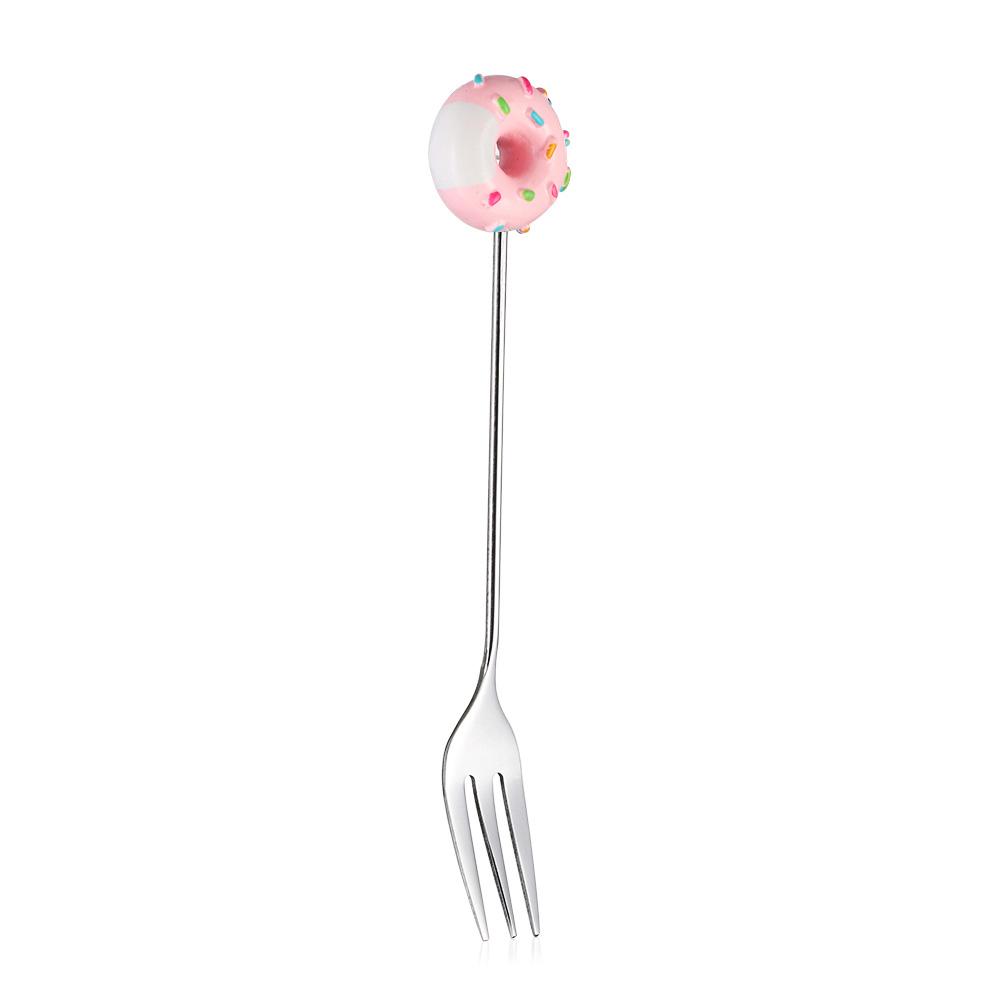 High Quality Stainless Steel Dessert Cake Dinnerware Coffeeware Sugar Stirring Spoon Teaspoon Fruit Fork Coffee Spoon