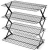 Stainless Steel Baking Cooling Tray Wire Grid Barbecue Shelf High Quality Grid Holder  Oven Use
