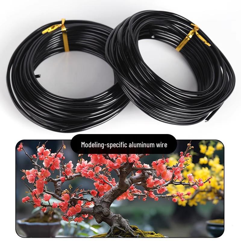 Green Plant Aluminum Wire for Bonsai Shaping and Fixation