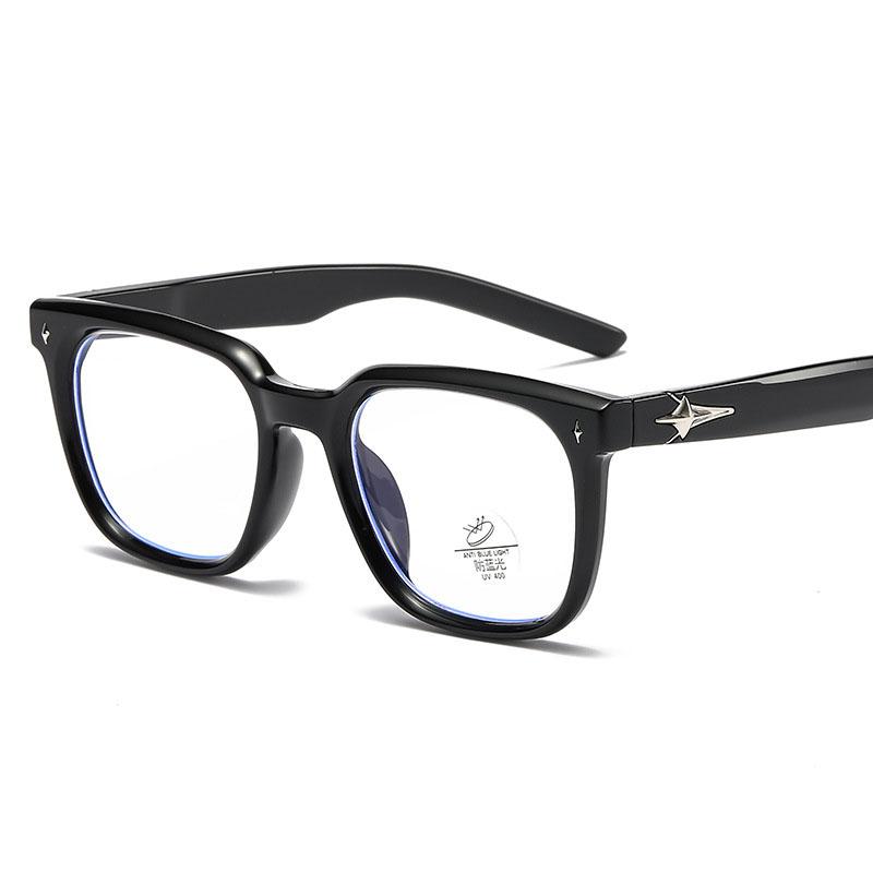 Campus Style Women Glasses Square Shape Anti Blue Light Woman Eyeglasses High Quality Men'S Glasses Frame