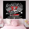 Gas Monkey Garage Logo Cartoon Tapestry Art Science Fiction Room Home Decor Wall Hanging Home Decor