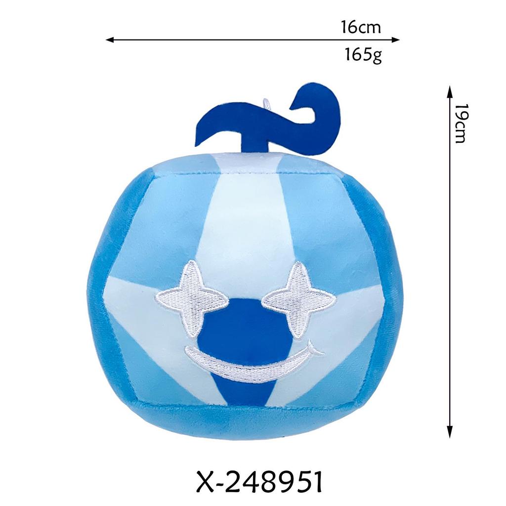 Bloxfruits Аниме Дьявольский Фрукт Мягкая Кукла для Машинок для Захвата