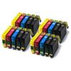 Pack of 20 T1636 + T1631 Compatible 16XL Cartridges for Epson WF - Multi-colors