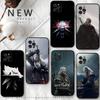 Чехол для телефона Игра The W-Witcher Для iPhone 16,15,14,13,12 Mini 11 Pro XR,X,XS,MAX 7,8 Plus Силиконовый чехол Мягкий Черный