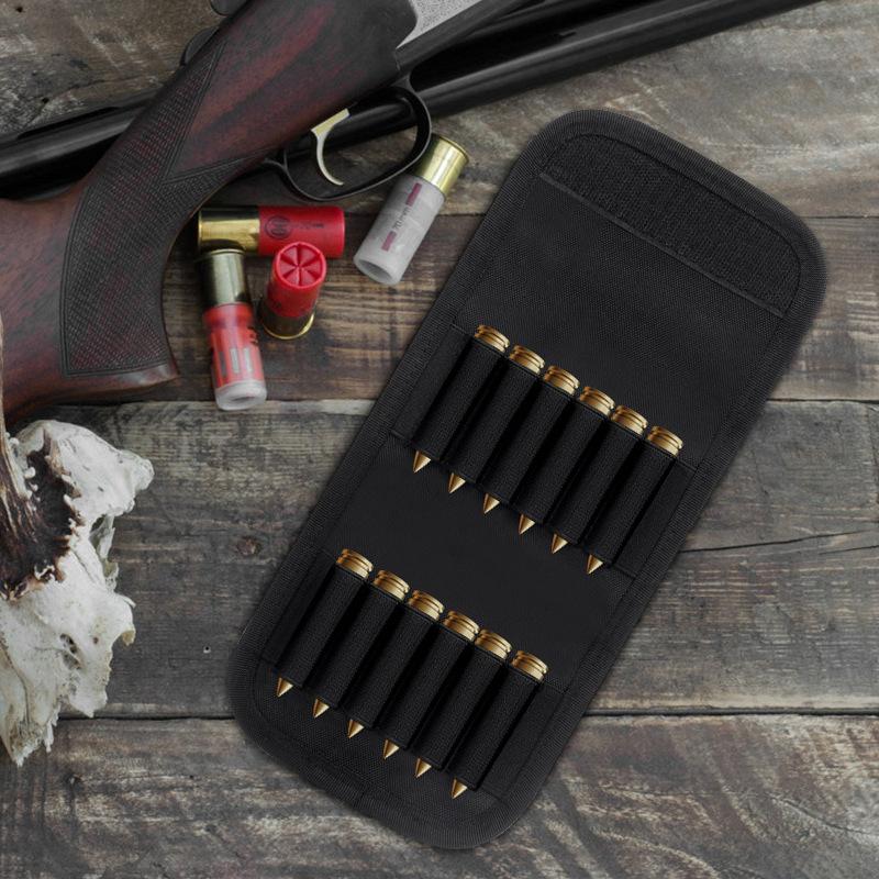 Тактический патронташ на 12 патронов для винтовки, подсумок для дробовых гильз, наружный держатель для дробовых гильз Molle, охотничий аксессуар