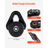 SucceBuy 14.5T Snatch Block for Winch Recovery Work with 3/8 inch Rope Offroad Recovery Accessory for Towing on Tractor ATV UTV