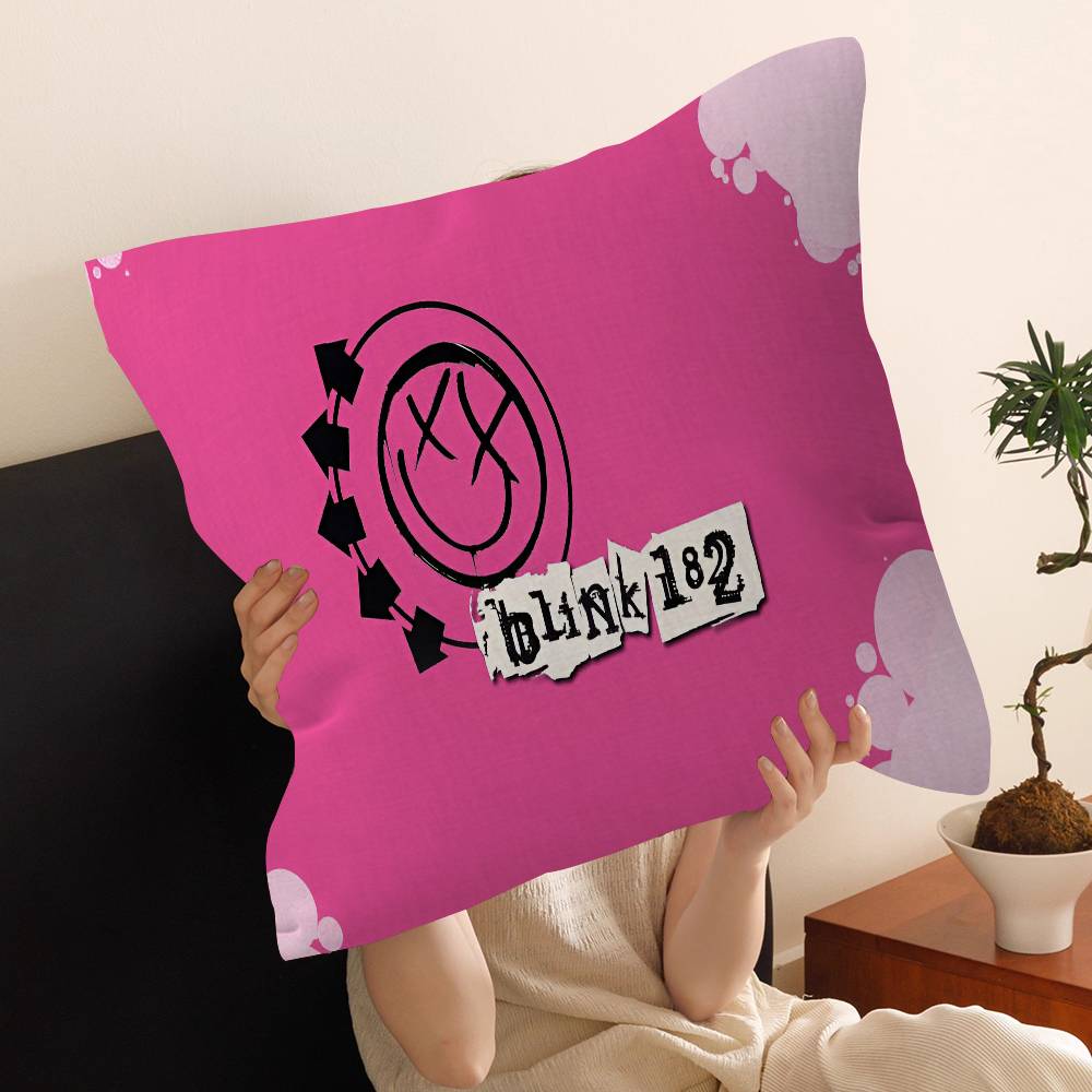 B-BLINK-182 Чехол на подушку для группы Полиэстер Подушки для дивана Декоративные подушки для бросания Украшение для дома Чехол на подушку