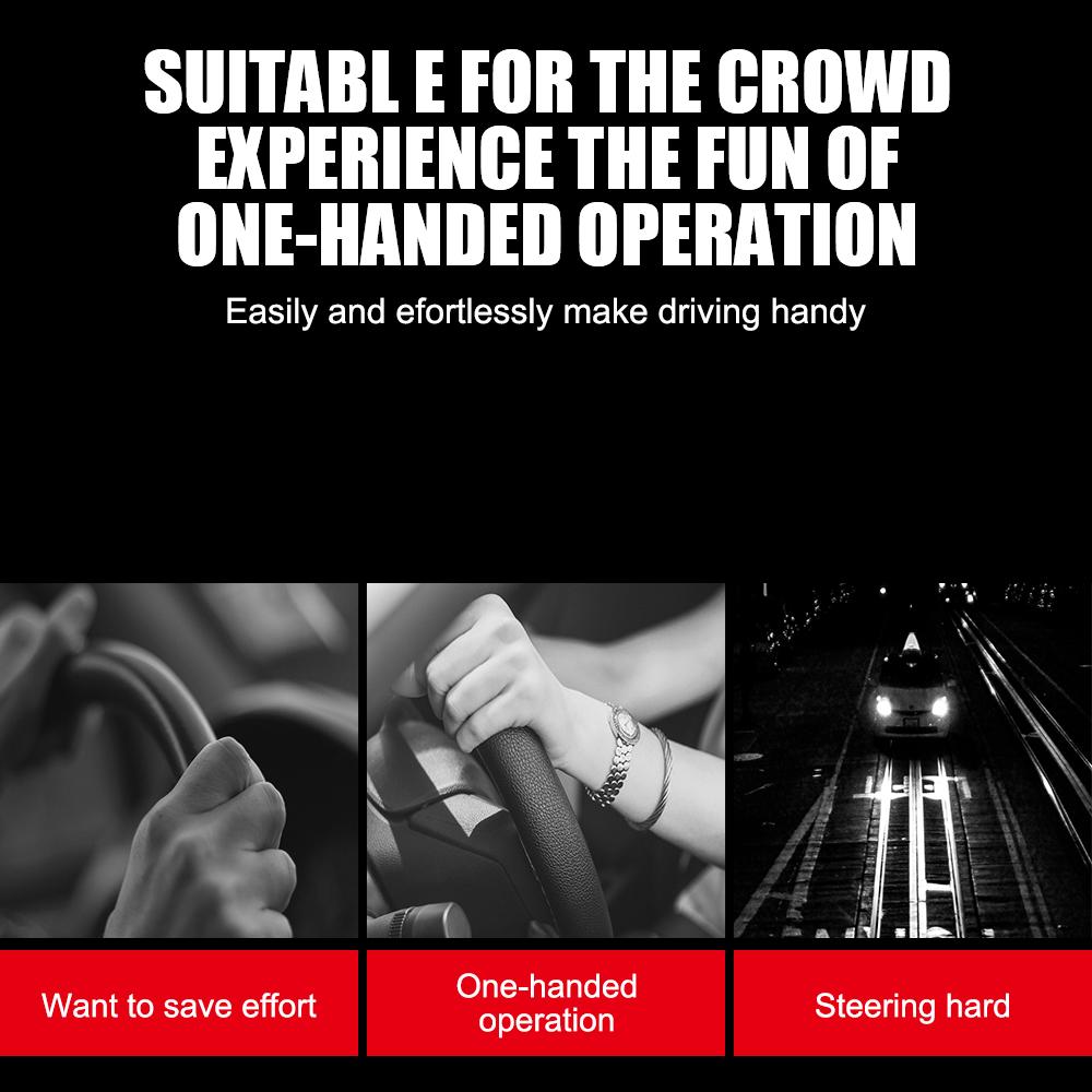 Для автомобиля Грузовика Трактора Вилочного погрузчика Ручка-спиннер Автозапчасти 360 градусов Усилитель рулевого колеса автомобиля Шарик для захвата Вращающееся ручное управление