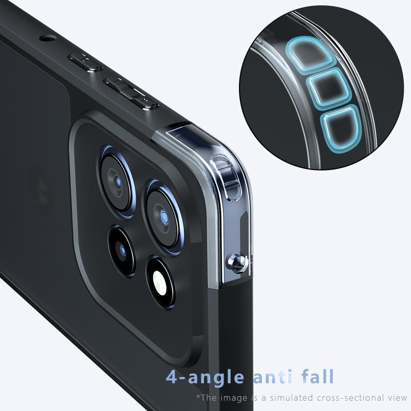 Чехол-накладка для Moto Edge 50 Neo Motorola Moto Edge 50 Neo Capas Бампер для телефона Матовый Прозрачный Fundas Moto Edge 50 Neo