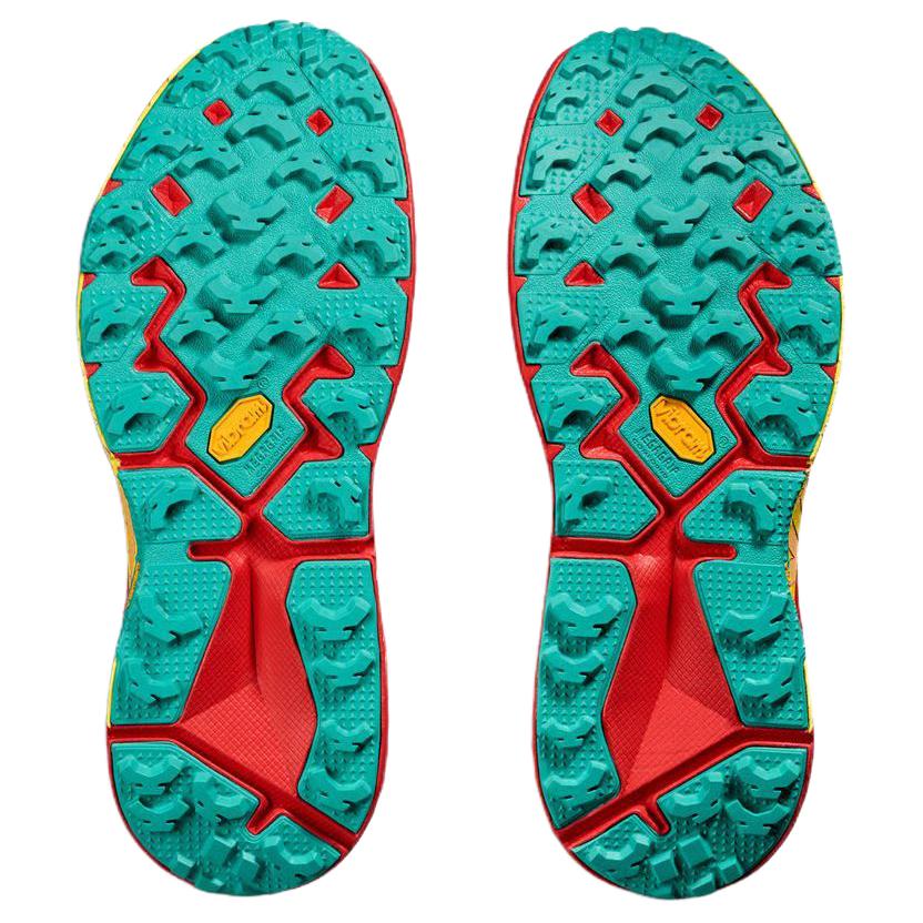 HOKA One One SPEEDGOAT 2 Кроссовки для трейлраннинга Унисекс Желтый Черный 1162710-SRLM