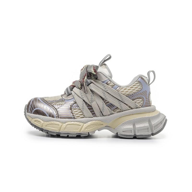 Kids Chunky Sneakers Boys Girls Lightweight Breathable Casual Shoes Fall Outdoor Use