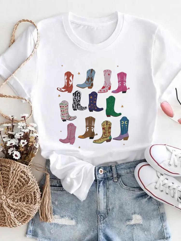 Женская модная повседневная футболка с принтом, женская летняя футболка с коротким рукавом с лимонным принтом, модная одежда из полиэстеровой ткани с круглым вырезом