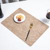 PU Leather Placemats Anti Slip Coaster High Quality Dining Table Place Mats  Hotel