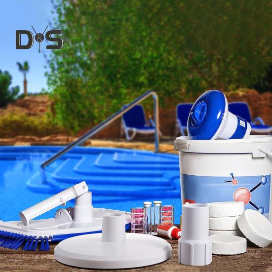 Аксессуары для пылесоса для бассейна Pentair-513330 Hayward-SP1091WM 7-29/32" Диаметр 1 1/2" Адаптер Аксессуары для инструмента для чистки