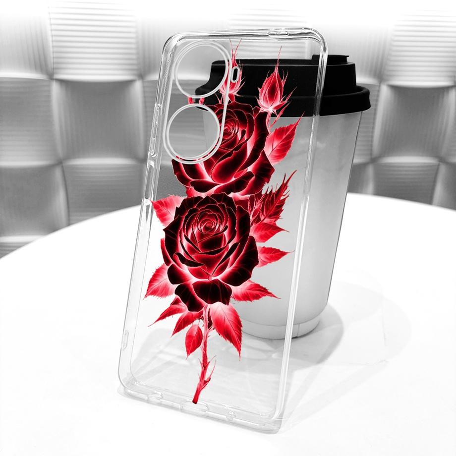 For Huawei Nova 11i 11 Pro Nova 12 SE 11 SE Phone Case Clear Soft TPU Bumper Cover Cool Cartoon Luxury Butterfly Flower Funda