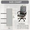 1pc Simple Office Chair Cover, Water-Resistant,Oil-Proof and Dust-Proof Office Chair Cover, Backrest Armrest Chair Cover