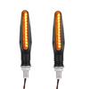 Moto Led Flowing Water Blinker Bendable Flashing Signals Lamp Universal Motorcycle Turn Signal Light Built Relay 12V Flasher