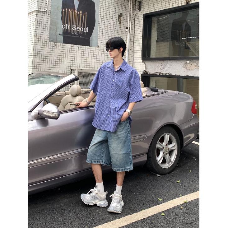 2024 Letter Long Sleeved Shirt Japanese Hong Kong Style Ins Loose Shirt Men'S Summer Trend Versatile Casual Jacket