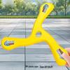 Детский мягкий бумеранг-фрисби: Трехлопастной уличный спортивный игрушечный самолет для мальчиков и родителей