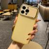Роскошный блестящий чехол-окно для камеры со стразами для iPhone 17 Air 16 15 14 Plus 13 12 11 Pro Max Ударопрочный бампер Глянцевая крышка