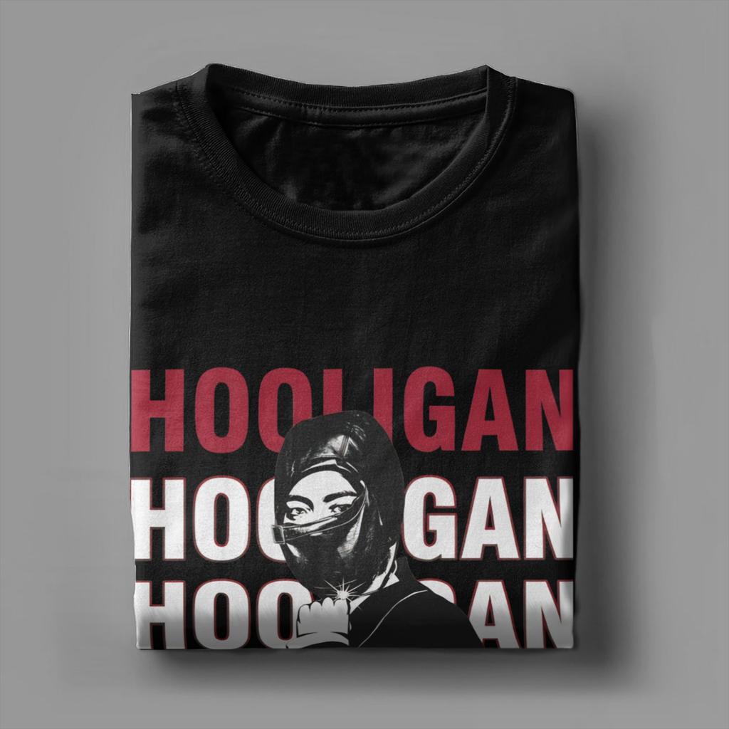 Hooligan Concert Unisexs T Shirts Funny Tee Shirt Short Sleeve Crew Neck TShirts Cotton Gift Idea Clothing