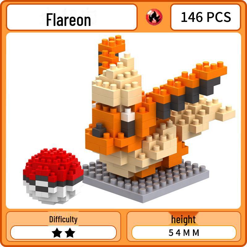 Leboyu Elf Cartoon Micro Diamond Building Blocks - пазл для детей с мелкими частицами, модели 8044 - 8063.