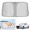 2024 Car Window Sunshade Cover Sun Shade Windshield Visor Protector Windscreen Folding Auto UV Protection Curtain Styling