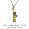 Подарки на день рождения Аксессуары для браслета Золотой цвет Талисман Амулет 45см или 70см Длинная цепочка Ожерелье Дешевые вещи Колье-чокер