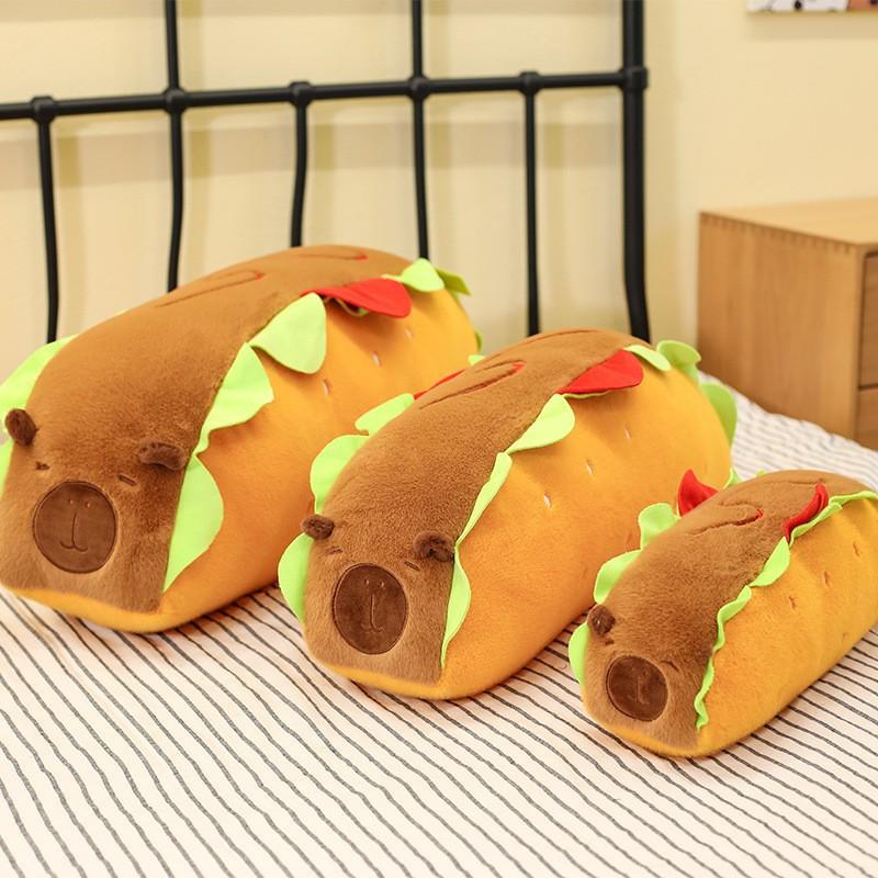 Кукла капибара плюшевая игрушка капибара милая кукла уродливая милая кукла подарок на день рождения для девочки