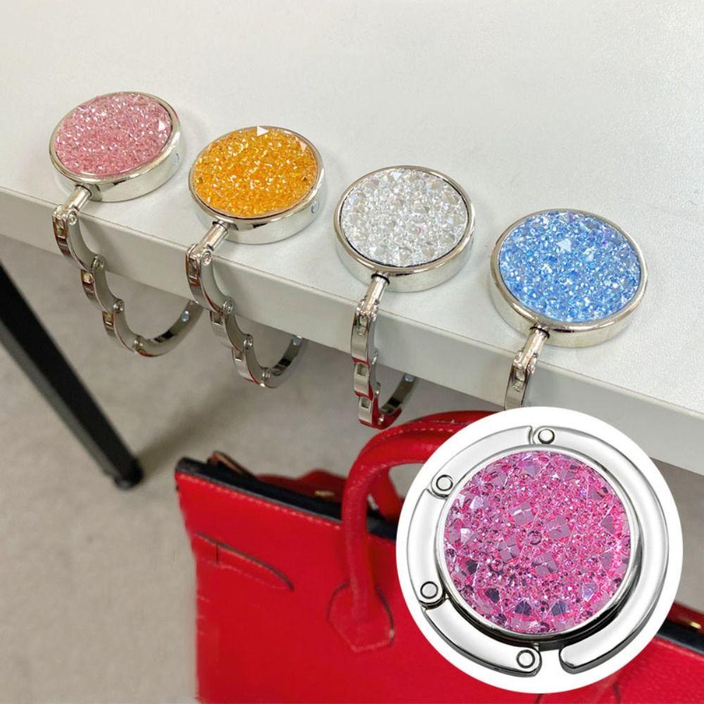 Starry Sky Bag Hook Holder Aluminum Alloy Hanging Hooks Portable Folding Hook Women
