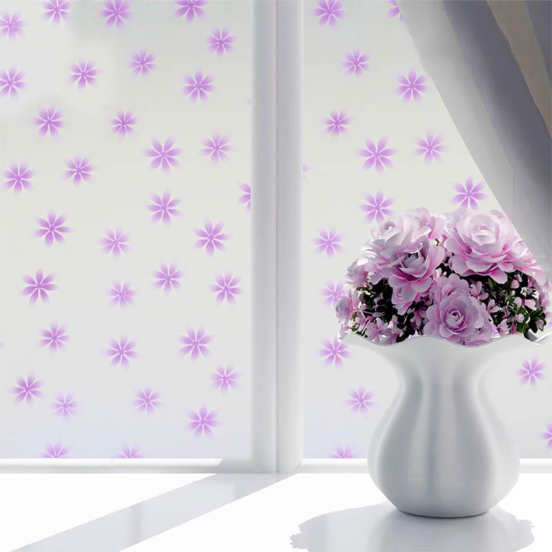 Household Privacy Window Film Frosted Glass Door Film Adhesive Window Cling Stickers Decoration