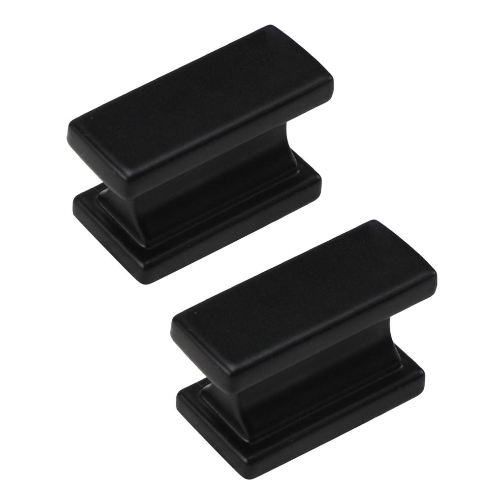 1/2 шт. Квадратные ручки для шкафа, ручки для ящиков, ручки для мебели для гардероба, дверная фурнитура, замена, черные/серебристые металлические ручки