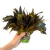50/100 шт. Цветные петушиные куриные петушиные перья хвост 5-7 дюймов для DIY рукоделия вечеринки свадьбы шитья костюма платья ювелирных изделий плюмаж декор