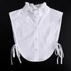 43 Styles Fake Collar Stand Lapel Shirt Detachable Collar Women Lace Floral False Collar Half Shirt Blouse Faux Col
