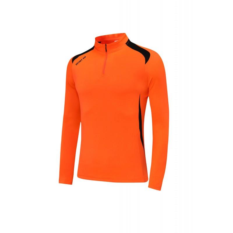 Unisex Youth Half-Zip Soccer Training Jersey Set Winter Sports Activities Running Cycling Basketball Volleyball