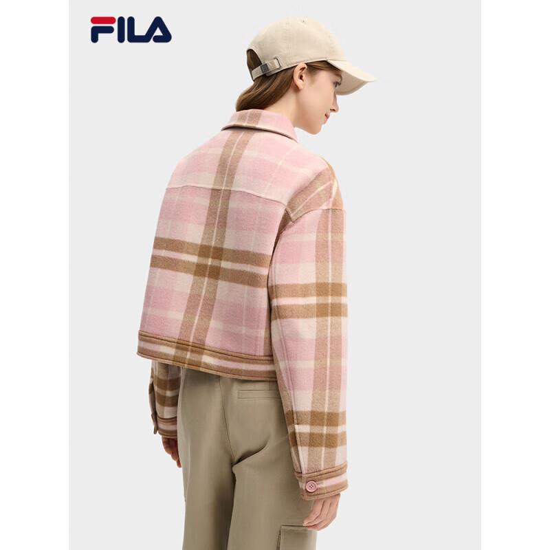 Fila Женская повседневная клетчатая куртка из коллекции Ян Ми Весна 2025