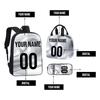 DIY Large Capacity Backpack Lunch Bag Pencil Case for School and Travel