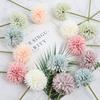 29cm Chrysanthemum Ball Bouquet Fake Chrysanthemum Ball Chrysanthemum Ball Flower 1/5pcs Garden Christmas Kitchen Festival Decor