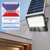 Solar Outdoor Waterproof Street Light - Super Bright LED Floodlight for Courtyard and Rural Areas