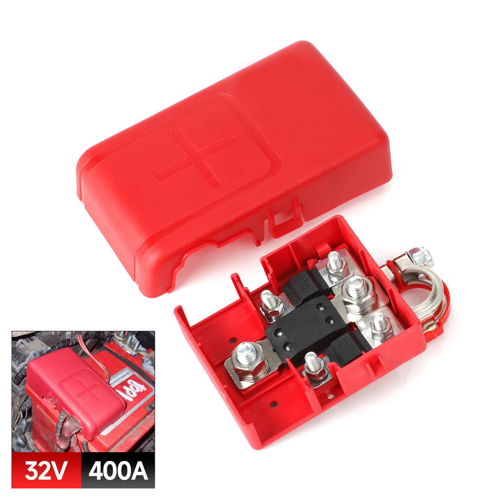 Car Quick Release Fused Battery Distribution Terminal Clamp Connectors 32V 400A For RENAULT Master 2003 - 2010 megane 2