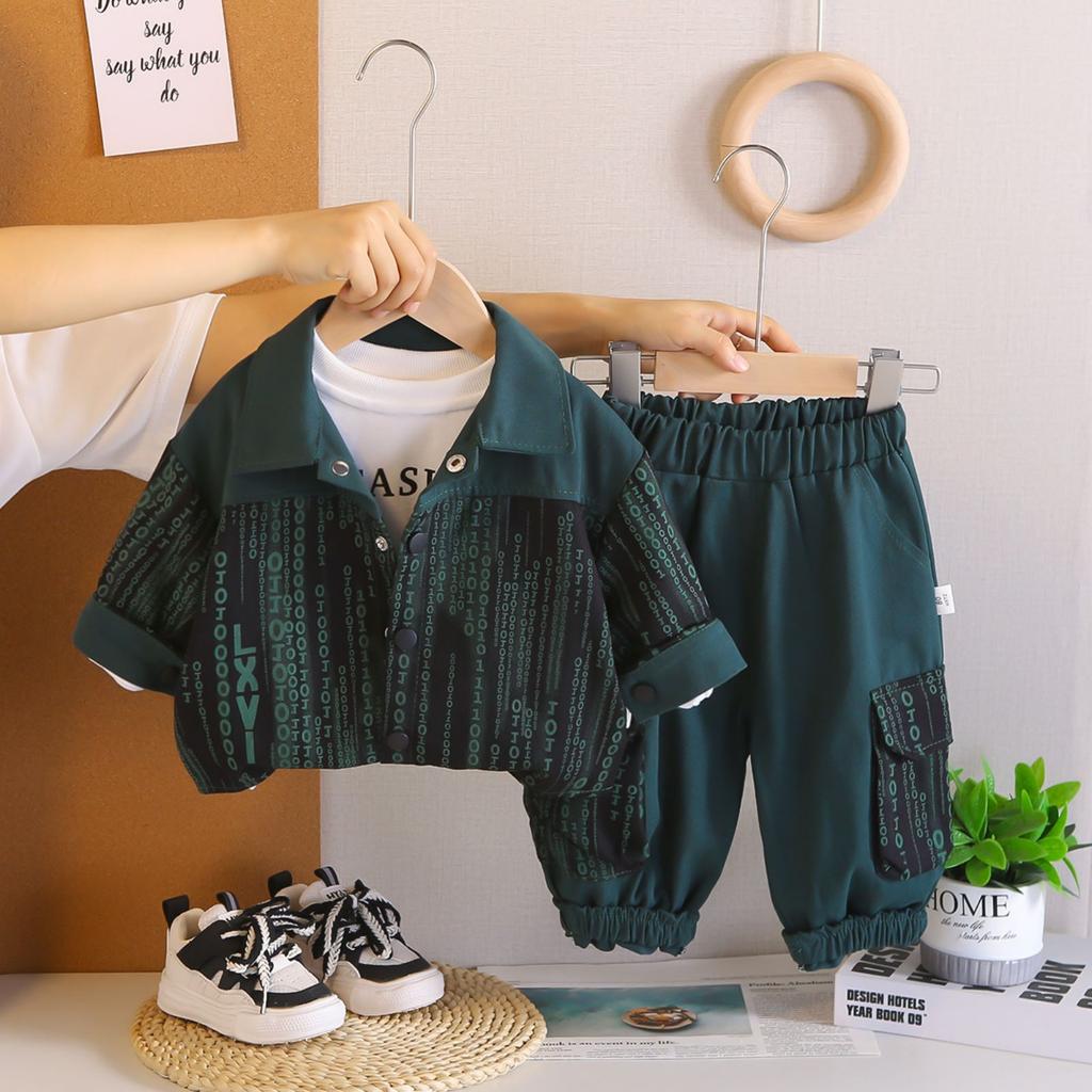 Детский повседневный комплект с длинным рукавом, удобные наряды для повседневной носки