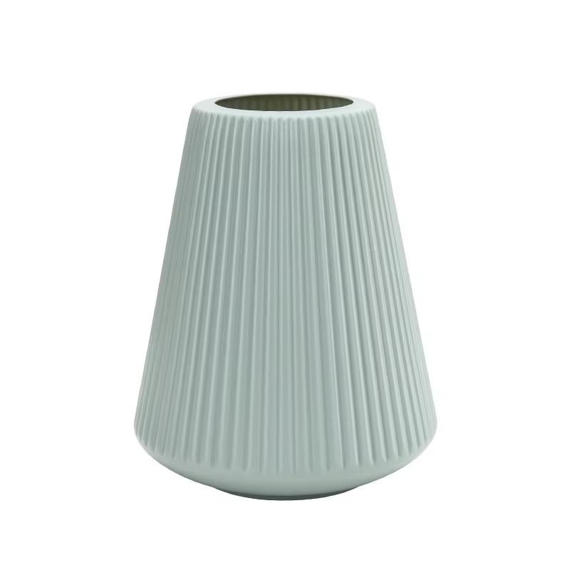 Скандинавская креативная ваза, домашний декор, вазы для цветов для дома, влажная и сухая кашпо, украшение для стола, имитация керамики, пластиковые поделки