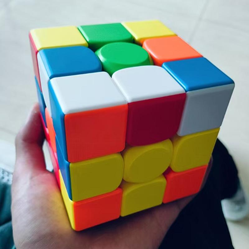 Плюс 9 см Большой Размер 3x3x3 Скоростной Кубик Рубика Образовательные Игрушки Головоломки Для Подростков Детей День Рождения Новогодние Подарки