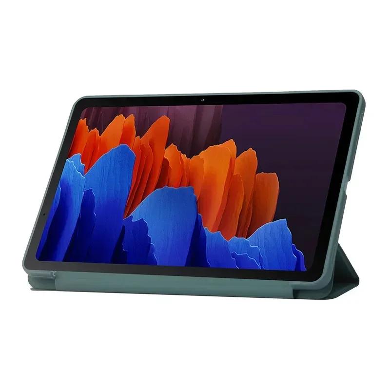 For Samsung Tab S10 FE Plus Case Trifold PU Leaher Soft TPU Back Stand Tablet Funda For Galaxy Tab S10 Fe Plus 13.1 inch Case
